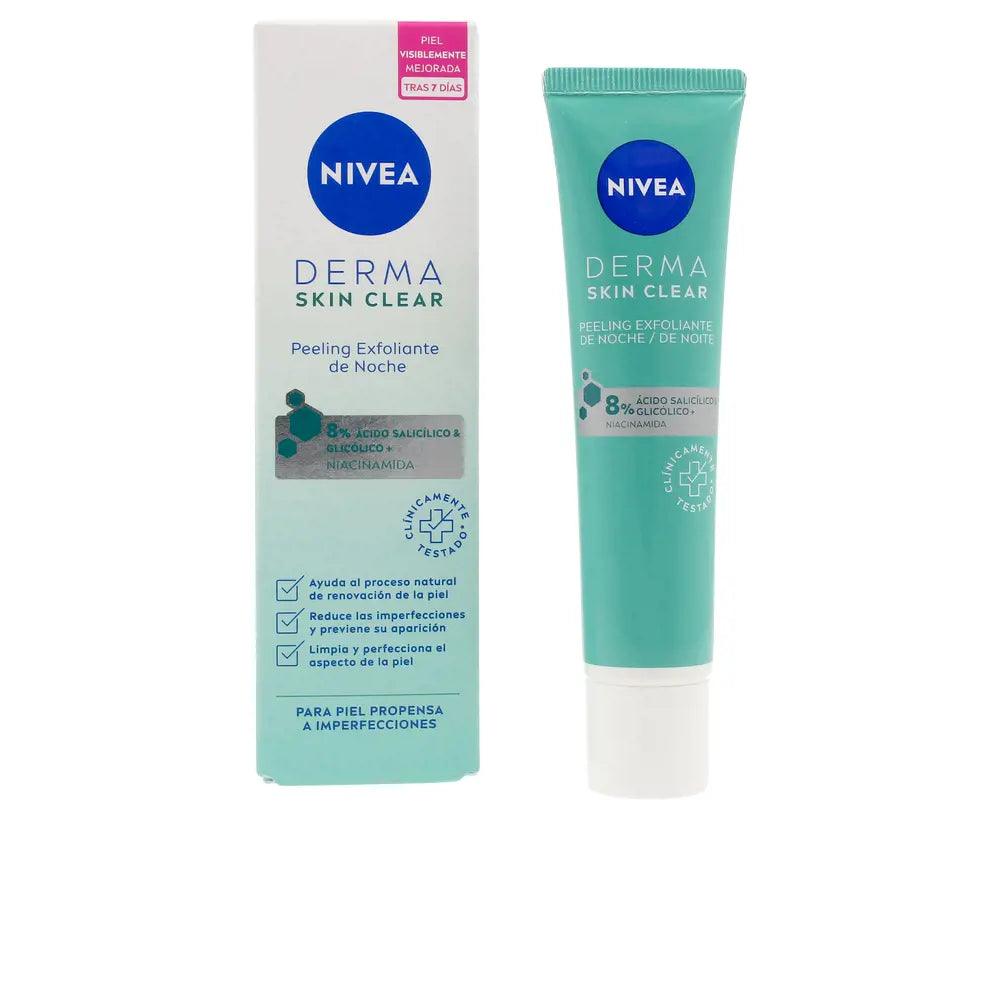 NIVEA Derma Skin Clear Peeling Night Facial Scrub 40 ml - Parfumby.com