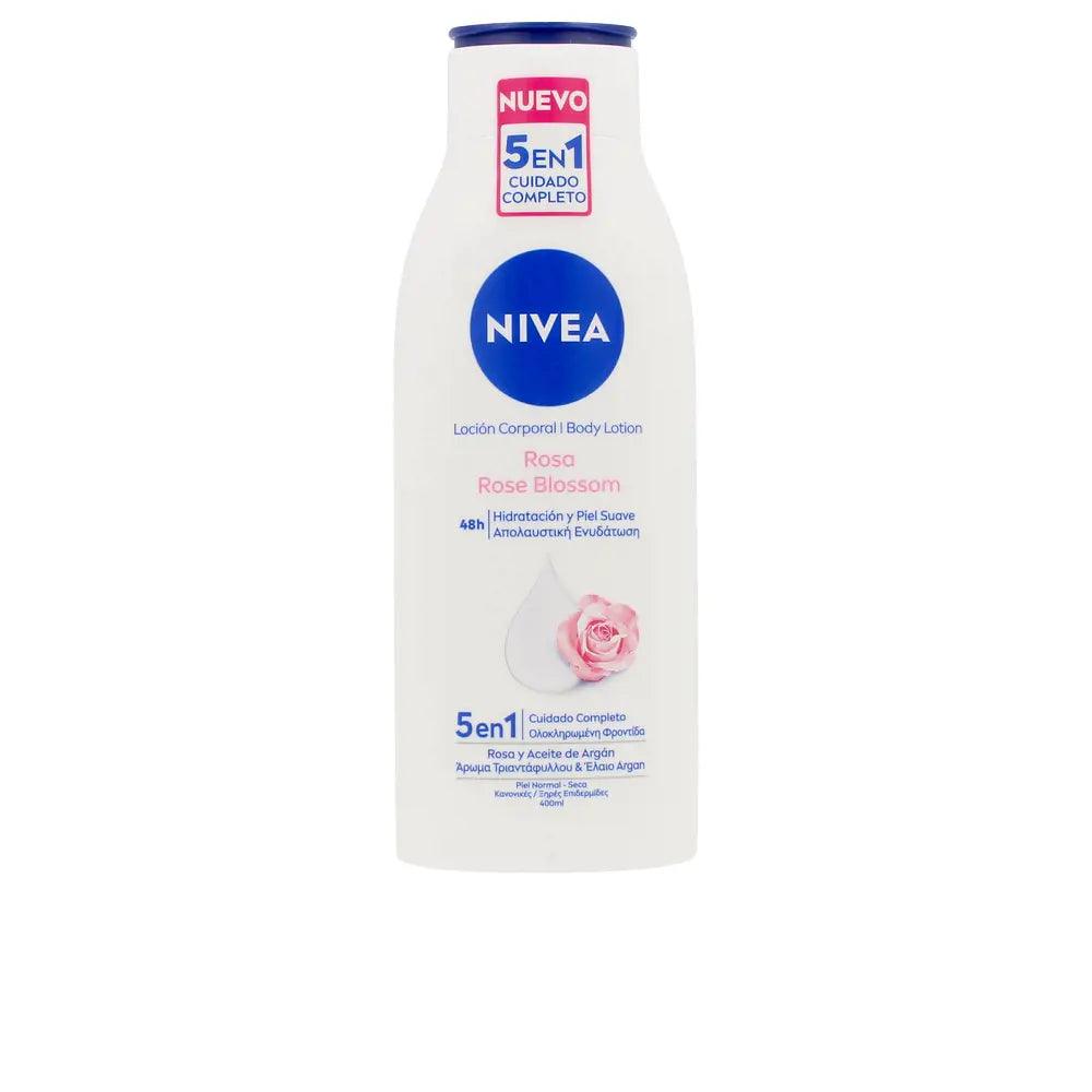 NIVEA Rose Blossom Body Lotion 5 In 1 400 ml - Parfumby.com