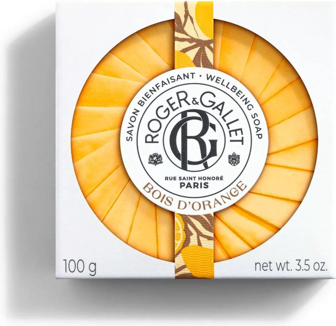 ROGER & GALLET Bois d'Orange Wellbeing Soap 100 g - Parfumby.com