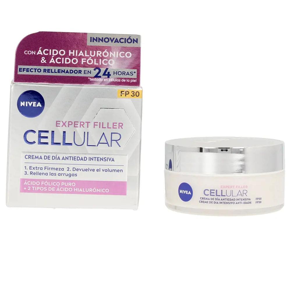 NIVEA Cellular Filler Hyaluronic & Folic Day Cream Spf30 50 ml - Parfumby.com