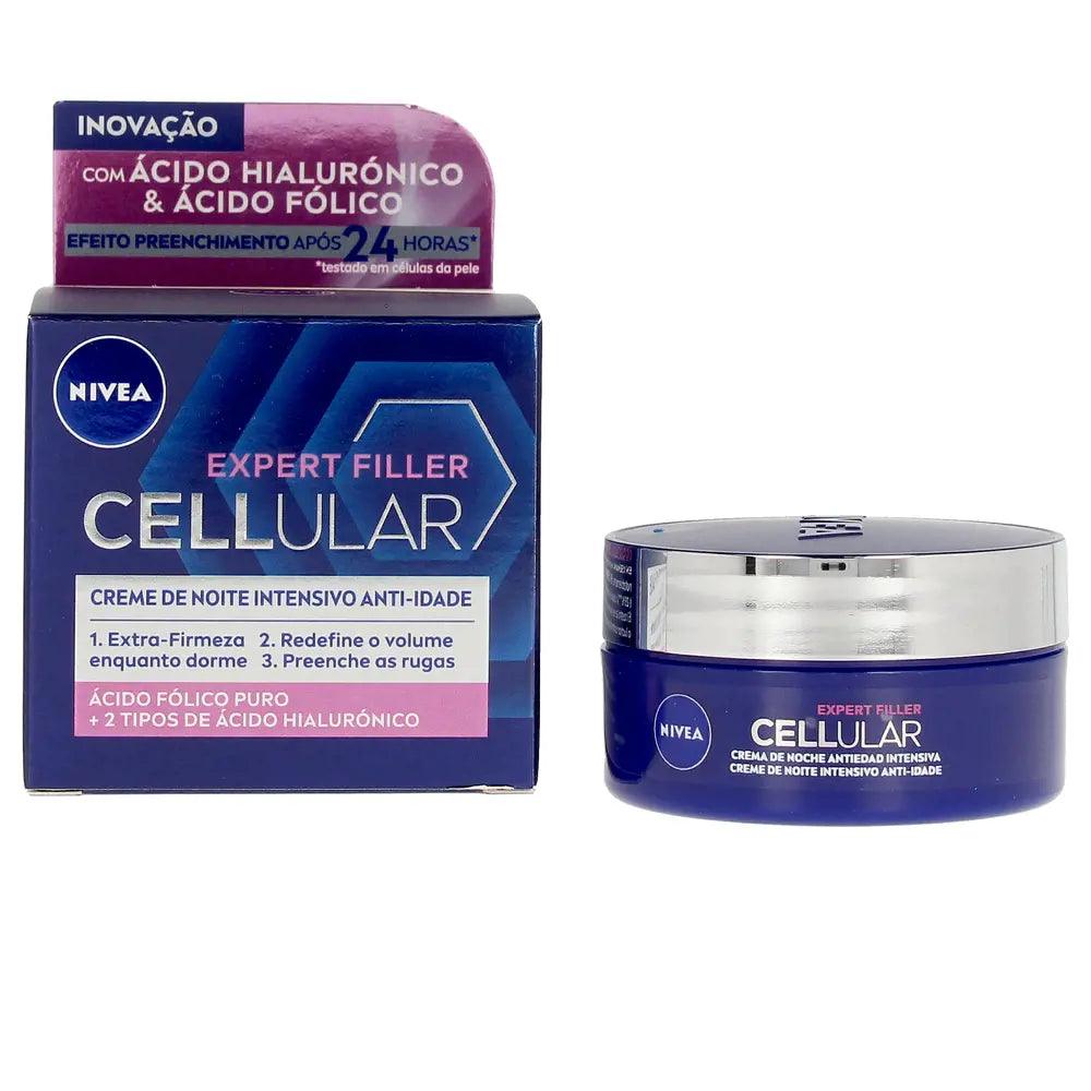 NIVEA Cellular Filler Hyaluronic & Folic Night Cream 50 ml - Parfumby.com