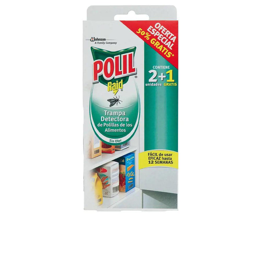 RAID Polil Food Moth Trap 2+1 Free 1 pcs - Parfumby.com
