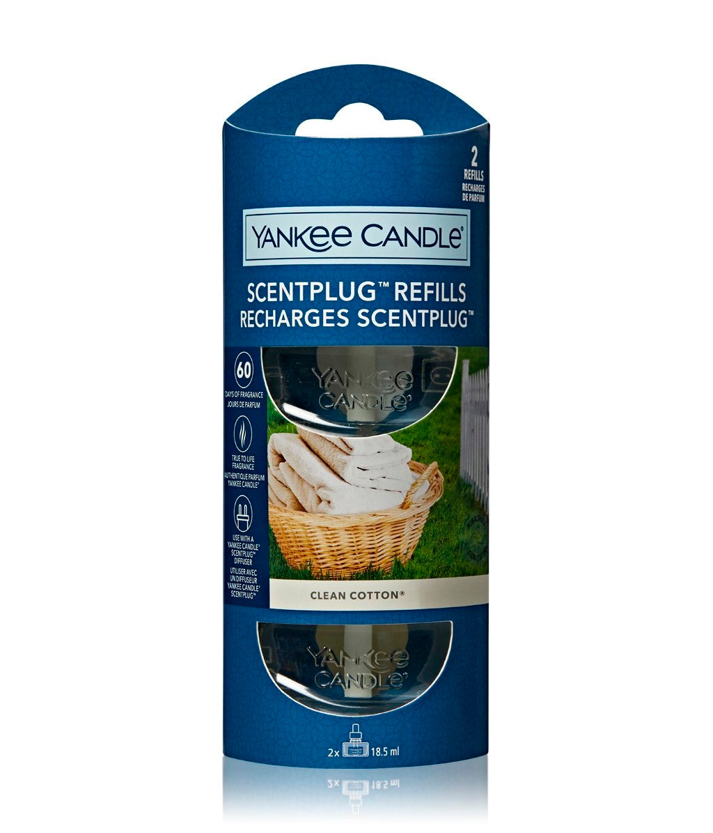 YANKEE CANDLE  Electric refill Clean Cotton náplň 2x18,5 ml