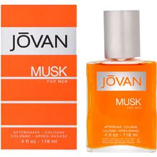 JOVAN MUSK (M) 4.0oz COL/ A/SCHEREN (LI GRATIS)