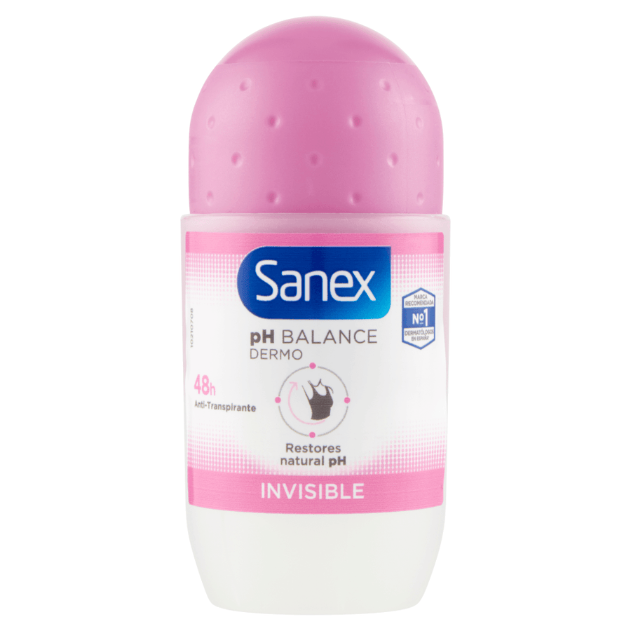 SANEX Invisible Dermo Deo Roll-on 50 ml - Parfumby.com