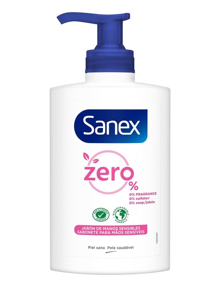 SANEX Zero% Sensitive Hand Soap Dispenser 250 ml - Parfumby.com