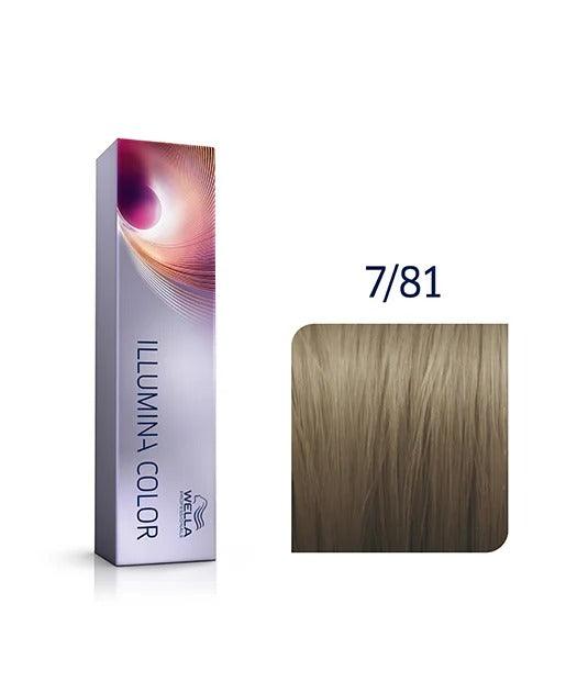 WELLA PROFESSIONALS Illumina Color 7/81 60 Ml - Parfumby.com