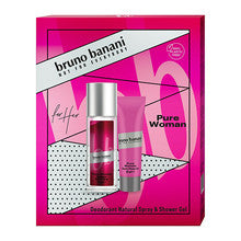 BRUNO BANANI Pure Woman Gift set Deodorant 75 ml and shower gel 50 ml 75ml