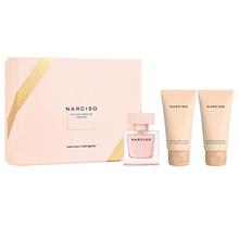 NARCISO RODRIGUEZ Narciso Eau de Parfum Cristal Gift set Eau de Parfum (EDP) 50 ml, body lotion 50 ml and shower gel 50 ml 50ml