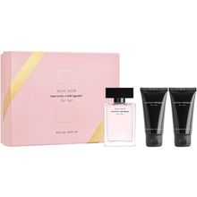 NARCISO RODRIGUEZ Musc Noir for Her Gift set Eau de Parfum (EDP) 50 ml, body lotion 50 ml and shower gel 50 ml 50ml