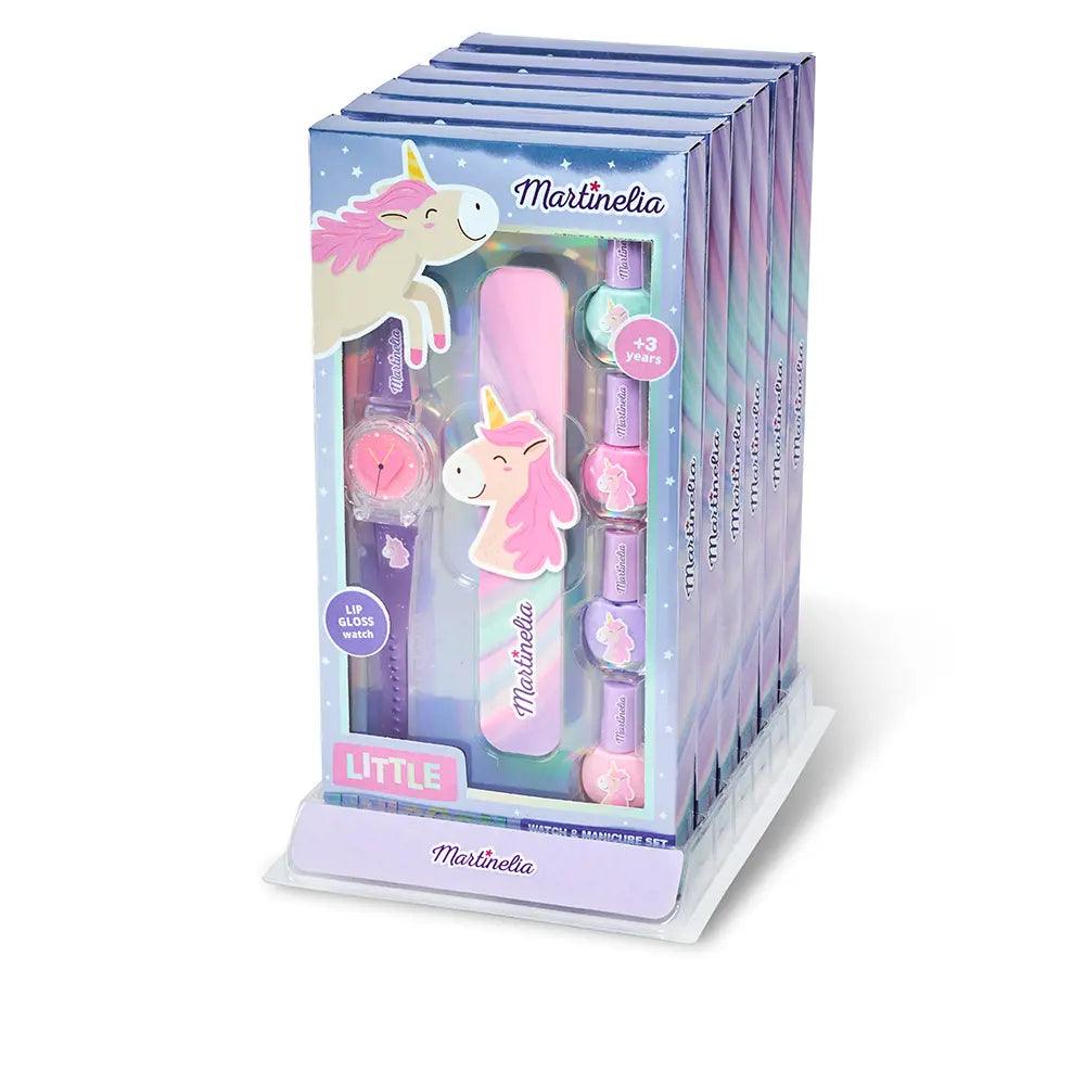 MARTINELIA Little Unicorn Watch & Manicure Set 6 Pcs - Parfumby.com
