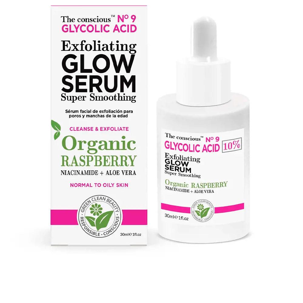 THE CONSCIOUSâ„¢ THE CONSCIOUSâ„¢ Glycolic Acid Exfoliating Glow Serum Organic Raspberry 30 ml - Parfumby.com