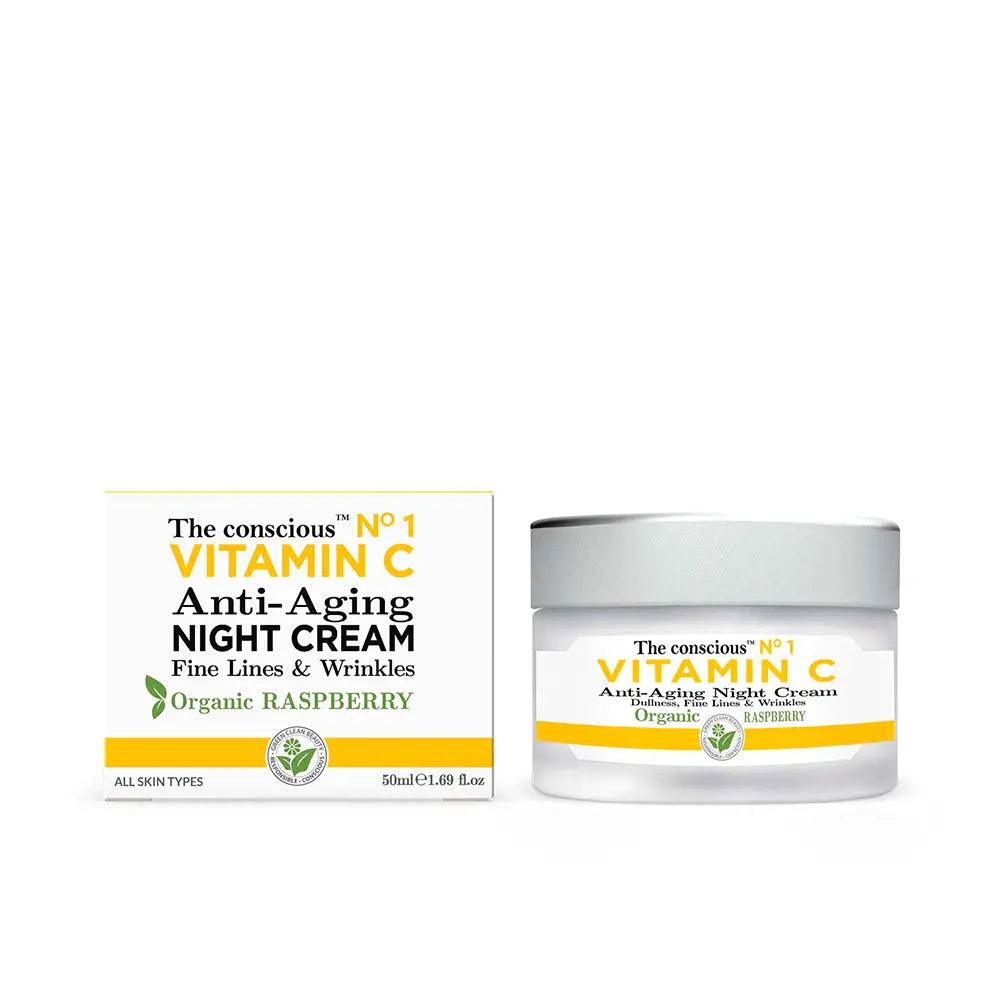 THE CONSCIOUSâ„¢ THE CONSCIOUSâ„¢ Vitamin C Anti-aging Night Cream Organic Raspberry 50 ml - Parfumby.com