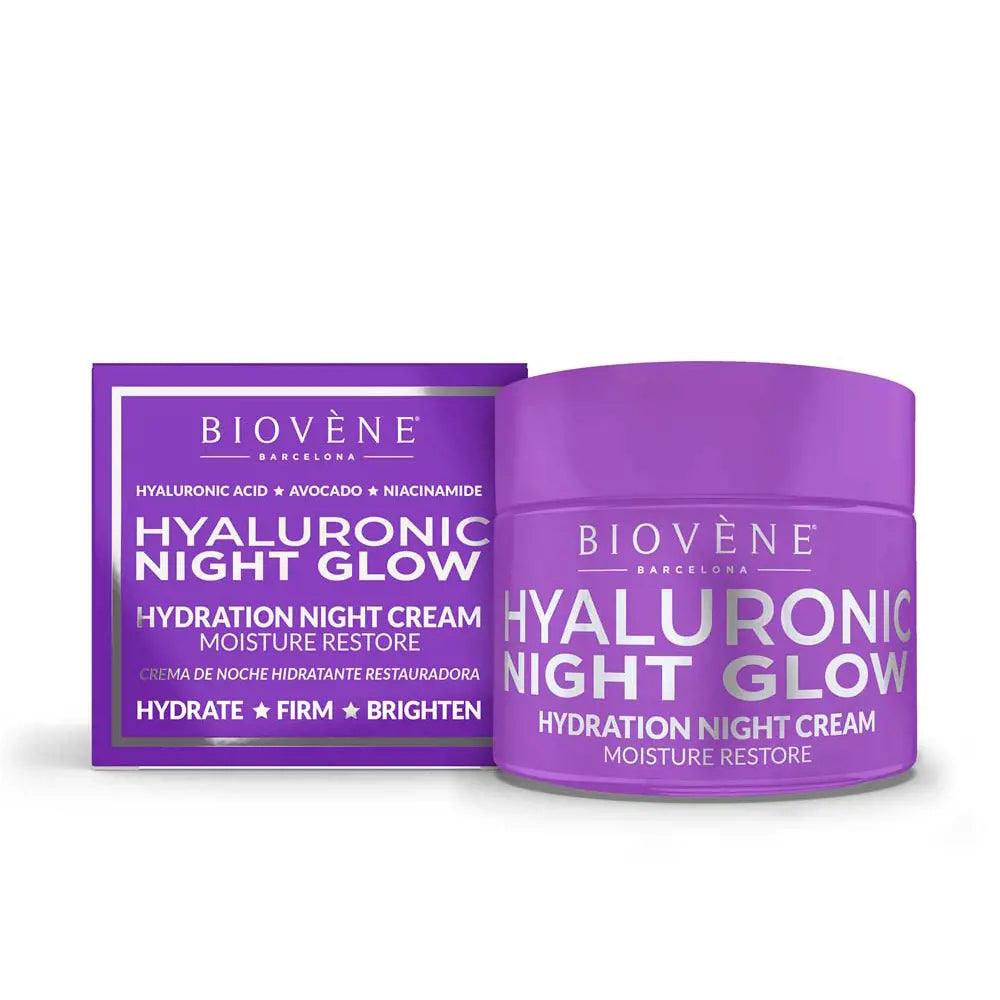 BIOVENE Hyaluronic Night Glow Hydration Night Cream Moisture Restore 50 ml - Parfumby.com