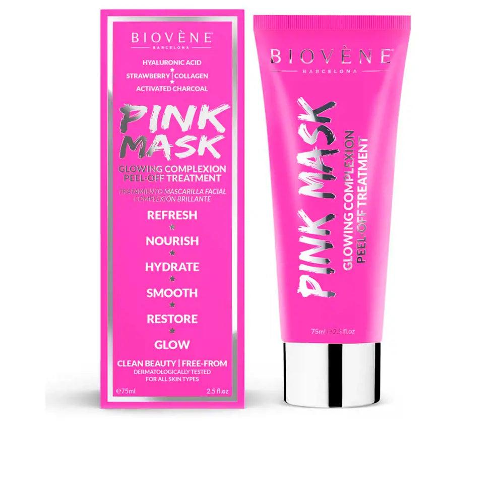 BIOVENE Pink Mask Glowing Complexion Peel-off Treatment 75 ml - Parfumby.com