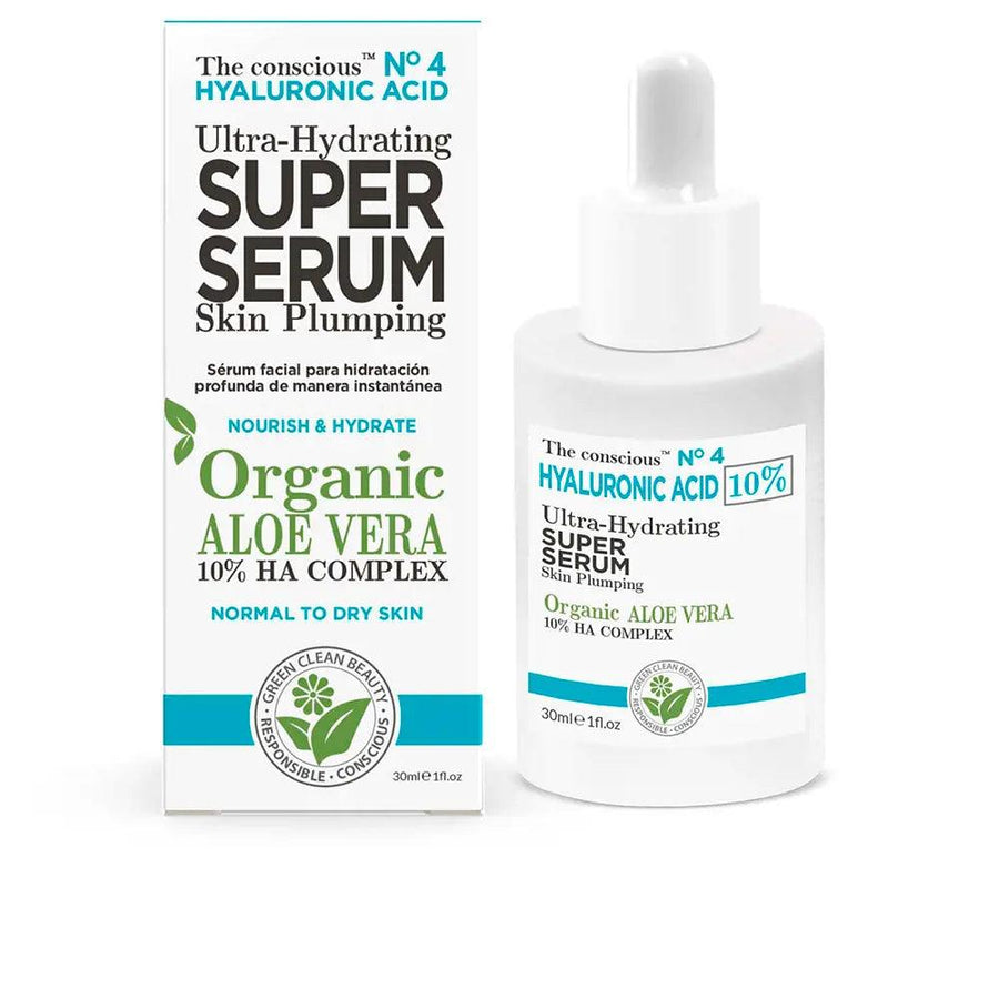 THE CONSCIOUSâ„¢ THE CONSCIOUSâ„¢ Hyaluronic Acid Ultra-hydrating Super Serum Organic Aloe Vera 30 ml - Parfumby.com