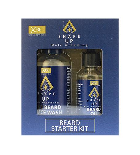 XPEL Shape Up Beard Starter Kit Gift Set ÄŒistici Face and Beard Gel Shape Up 2in1 Beard & Face Wash 100 Ml + Beard Oil Shape Up Beard Oil 30 Ml 1 PCS - Parfumby.com