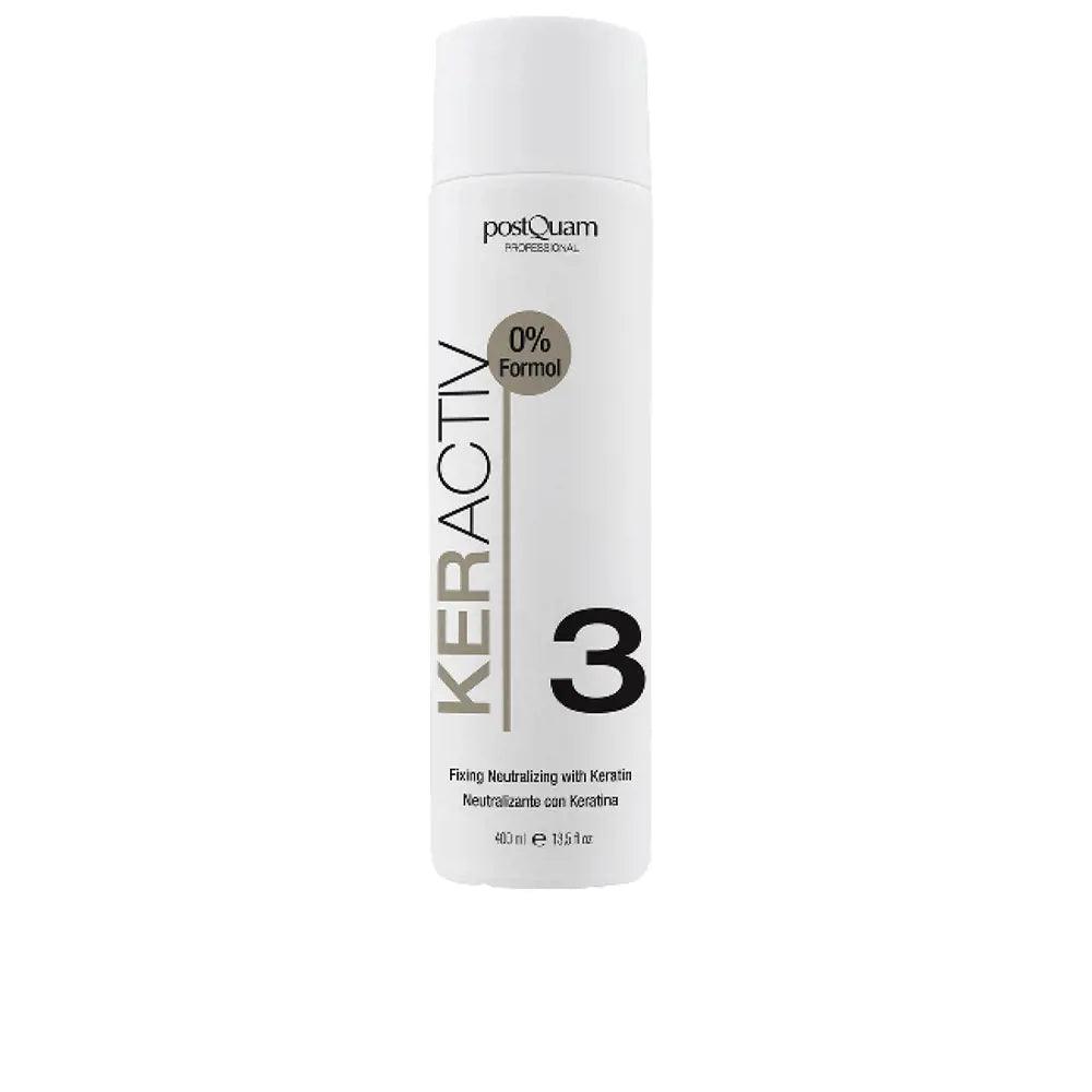 POSTQUAM Keractiv 3 Fixing Neutralizing With Keratin 400 ml - Parfumby.com