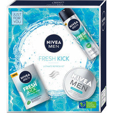 NIVEA Men Fresh Kick Set - Dárkové balení pro svěží pocit po celý den