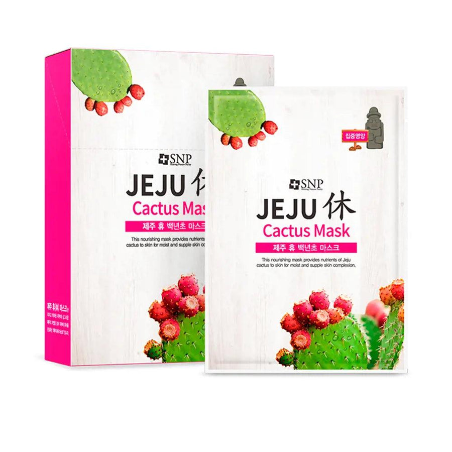 SNP Jeju Cactus Mask 20 Ml - Parfumby.com