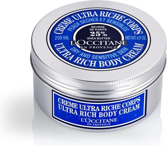 L'OCCITANE L'OCCITANE Shea Butter 25% Ultra Rich Body Cream Dry And Sensitive Skin 200 Ml 200ML - Parfumby.com