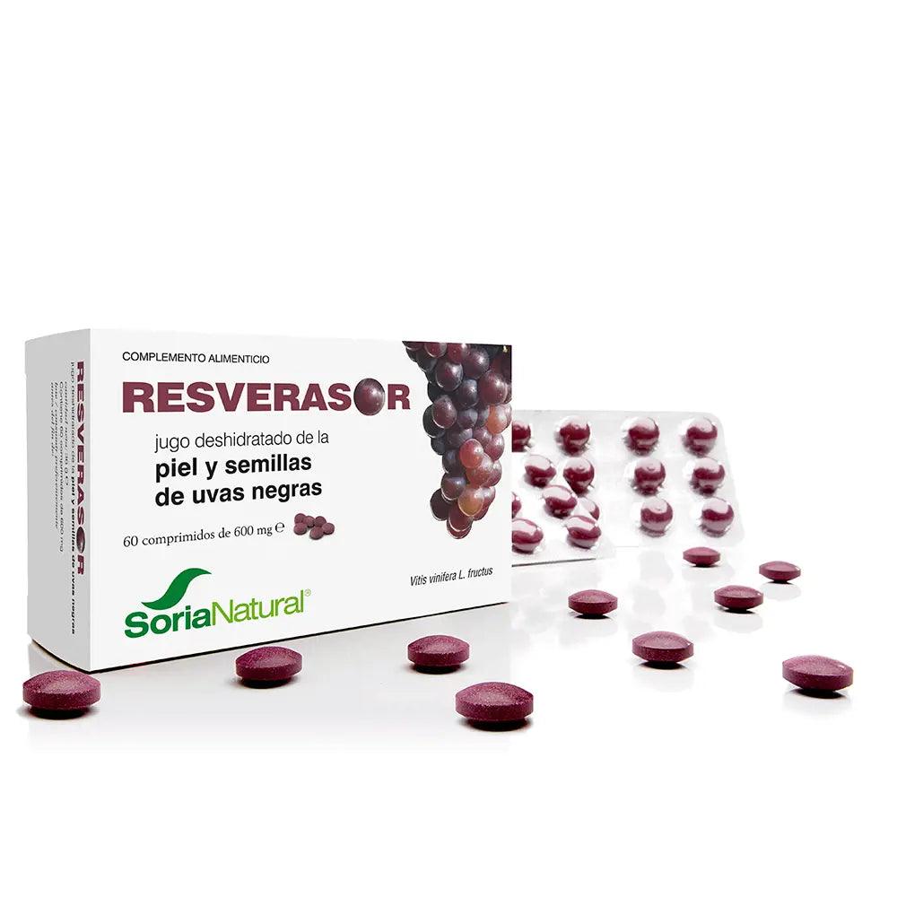 SORIA NATURAL Resverasor 600 Mg 60 Comp 1 pcs - Parfumby.com