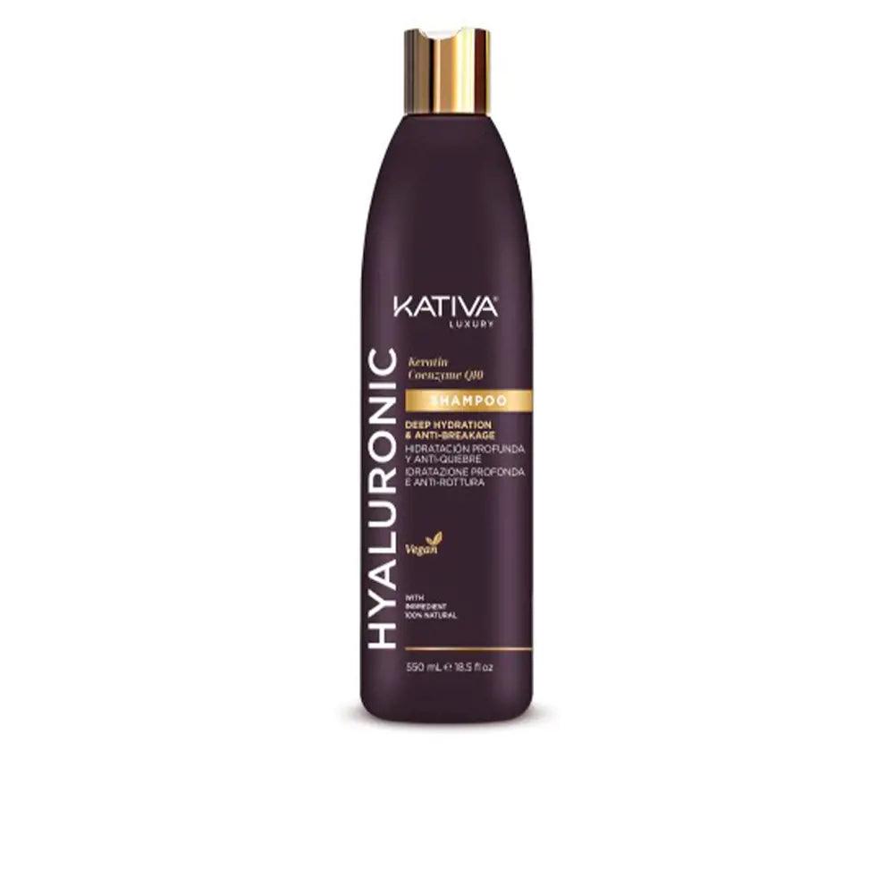 KATIVA Hyaluronic Keratin & Coenzyme Q10 Shampoo 550 Ml - Parfumby.com