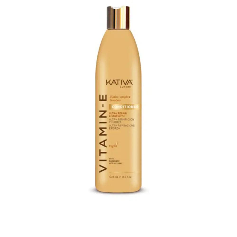 KATIVA Vitamin E Biotin & Bamboo Conditioner 550 Ml - Parfumby.com