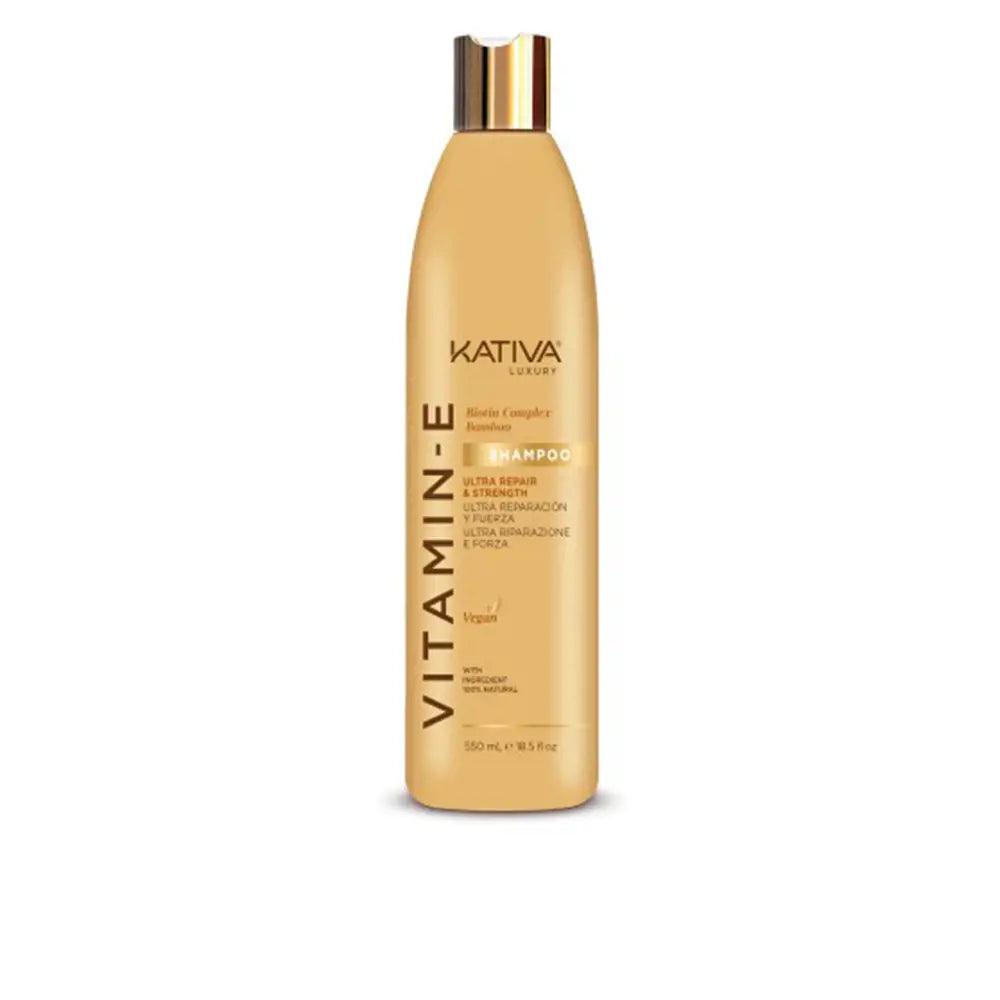 KATIVA Vitamin E Biotin & Bamboo Shampoo 550 Ml - Parfumby.com