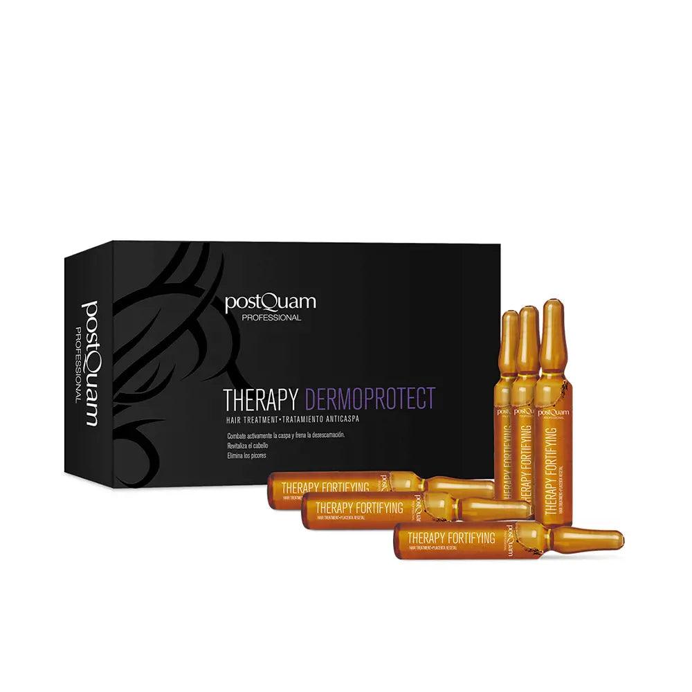 POSTQUAM Therapy Dermoprotect Anti-dandruff Treatment 12 X 9 Ml - Parfumby.com