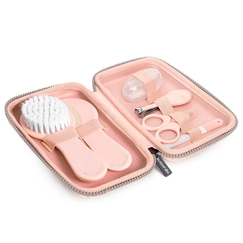 SUAVINEX Hygge Baby Manicure #pink Set 7 Pcs - Parfumby.com