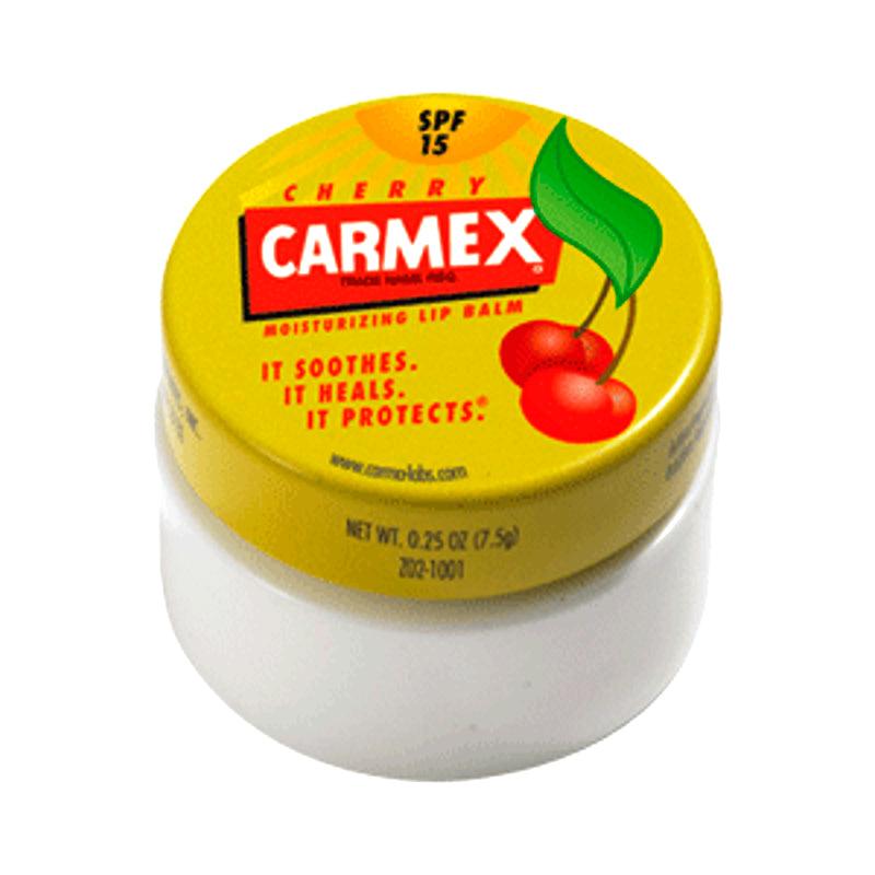 CARMEX Lip Balm Spf 15 Cherry Flavor Jar 7.5 G 7.5 g - Parfumby.com