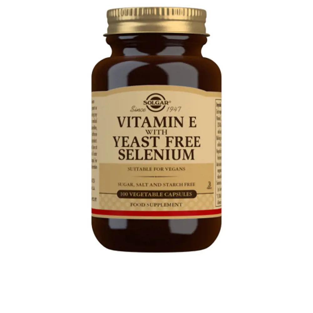SOLGAR Vitamin E With Selenium 100 Vcaps 100 pcs - Parfumby.com