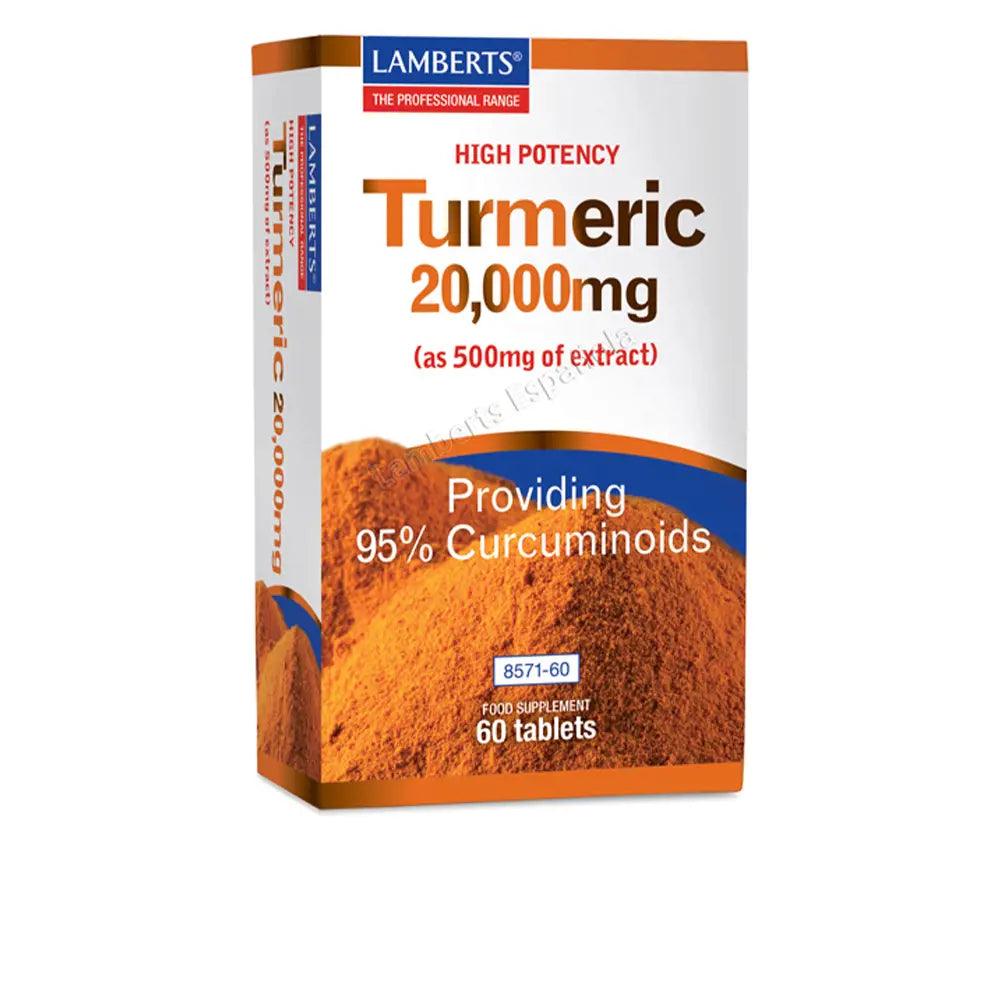 LAMBERTS Turmeric Curcuma 60 Tabs 1 pcs - Parfumby.com