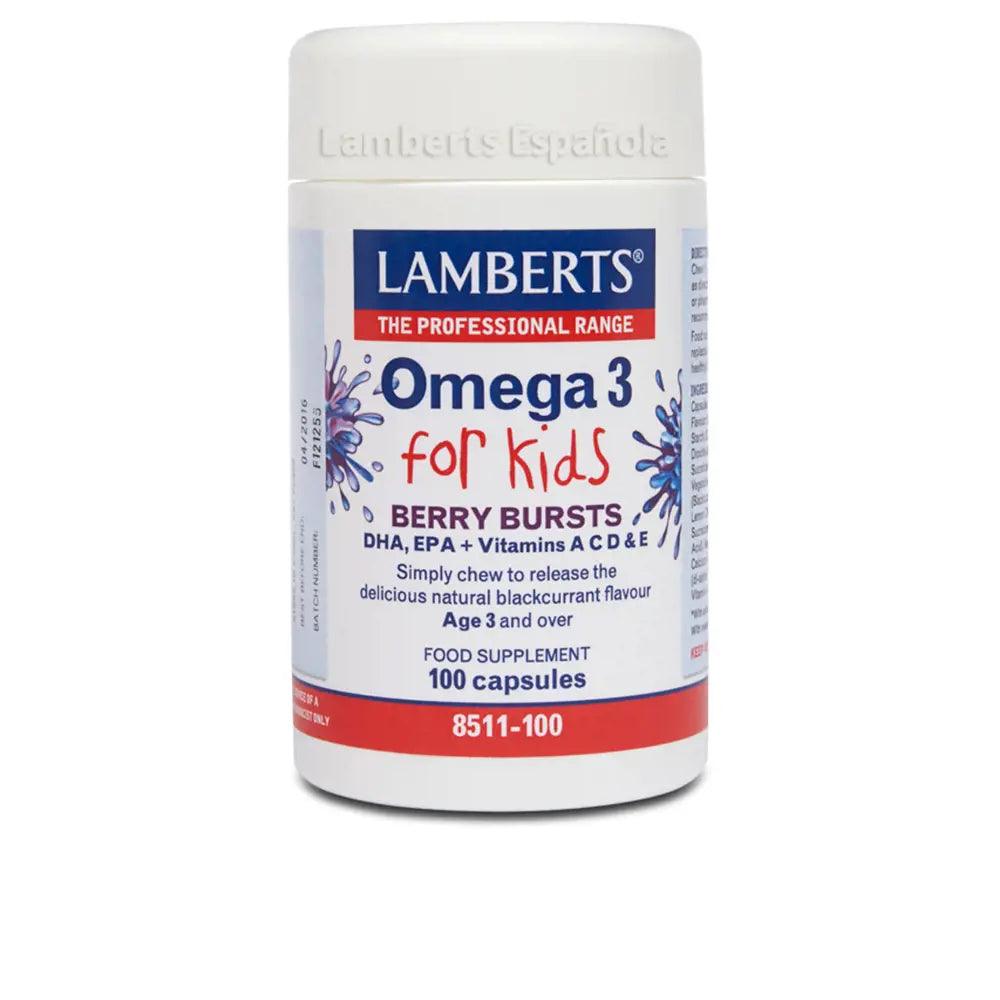 LAMBERTS Omega 3 For Kids Dha And Epa 100 Caps 1 pcs - Parfumby.com