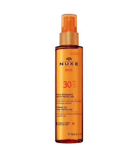 NUXE Sun High Protection Tanning Oil Spf30 Spray 150 ML