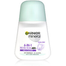 GARNIER Ball anti-transpirant Protection5 48h Non-stop Bloemen Fris 50ml