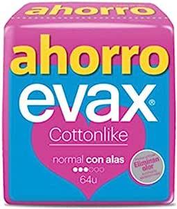 EVAX Cottonlike Compresses Normal Wings 64 U 64 pcs - Parfumby.com