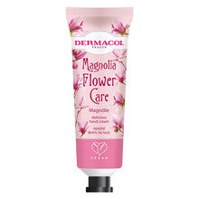 DERMACOL Flower Care Hand Cream ( Magnólie ) - Opojný krém na ruce 30ml