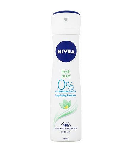 NIVEA Fresh & Pure Deodorant Spray 150 Ml - Parfumby.com