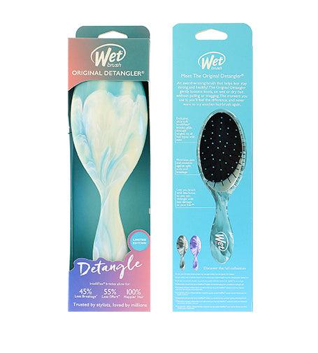 WET BRUSH Original Detangler Gemstone Card for Turquoise Hair 1 PCS - Parfumby.com