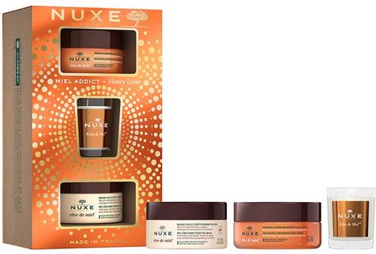 NUXE Reve De Miel Gommage Gourmand Voedende Corps-set 3 stuks