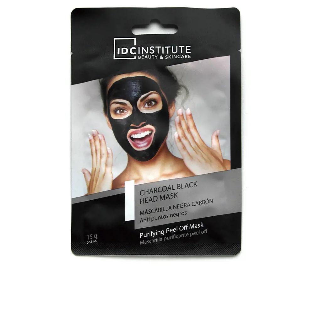 IDC INSTITUTE Charcoal Black Head Peel-off Mask 1 Pcs - Parfumby.com