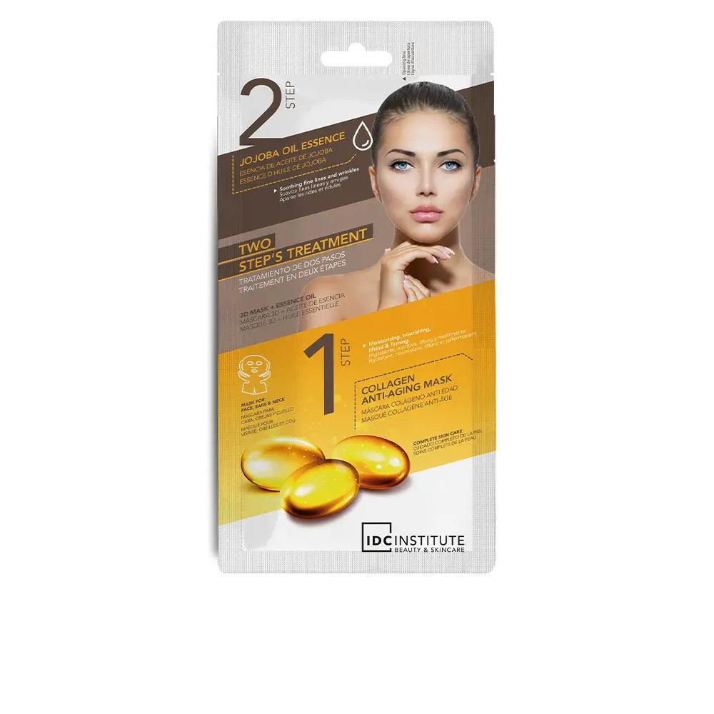 IDC INSTITUTE Two Step's Treatment Collagen Anti-aging Mask 35 G - Parfumby.com