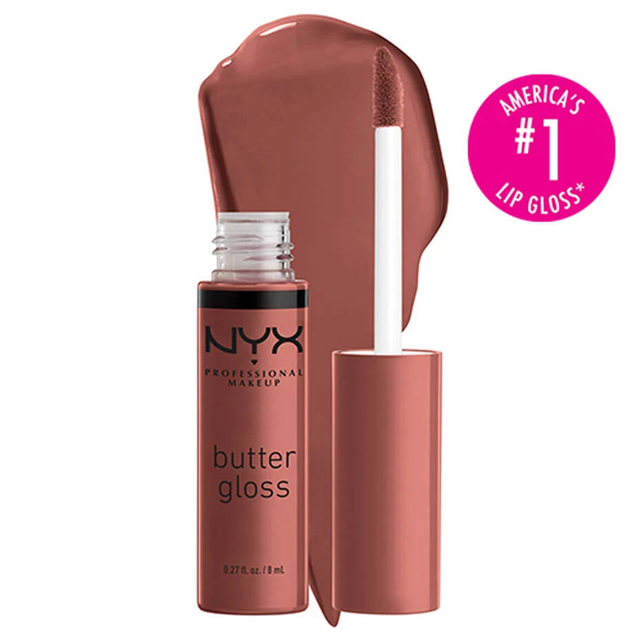 NYX PROFESSIONAL MAKE UP  Butter Gloss Lip Gloss #praline 8 ml