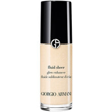 ARMANI Fluid Sheer Glow Enhancer - Rozjasňující tónovací krém 18 ml