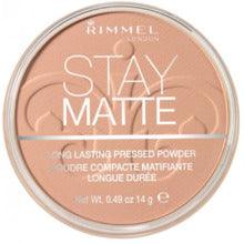 RIMMEL Stay Matte Pressed Powder #006-WARM-BEIGE-14GR - Parfumby.com