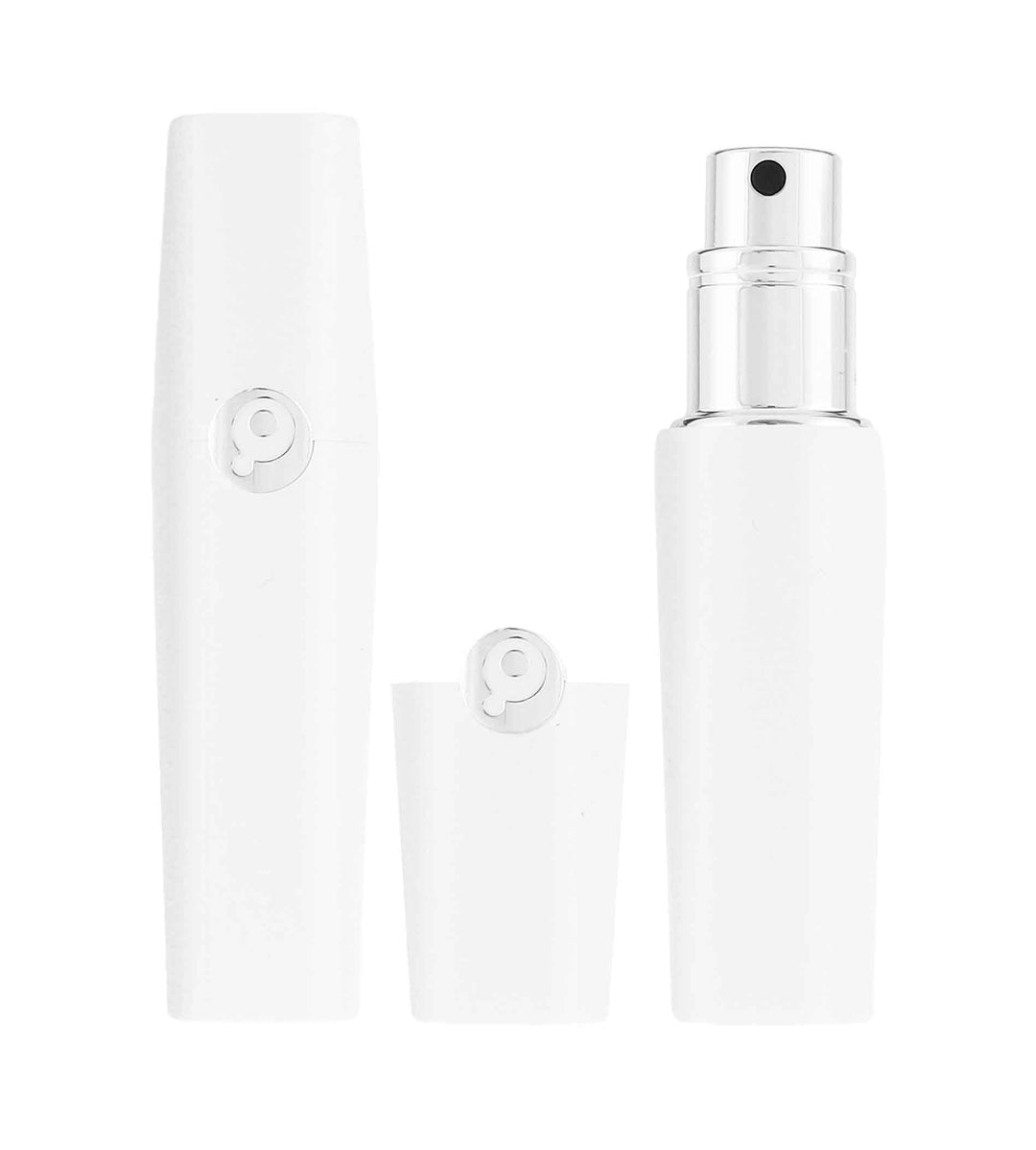 TRAVALO  Perfume Pod Atom Refillable Atomiser 5ml White