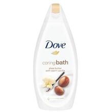 DOVE Caring Bath Shea Butter With Warm Vanilla - Vyživující pěna do koupele 450ml