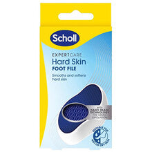 SCHOLL Expert Care Hard Skin Foot File - Manuální pilník na chodidla s nanotechnologií